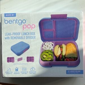Bentgo Pop Leak-Proof Lunch Box with Divider New in Box